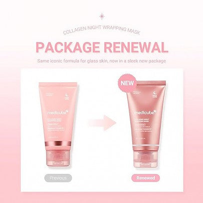 Collagen night wrapping mask