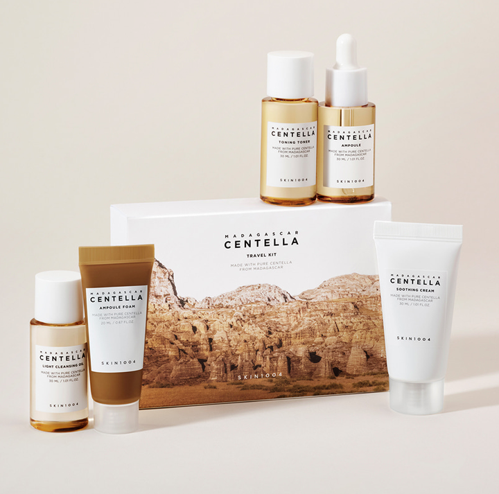 Madagascar Centella Travel Kit