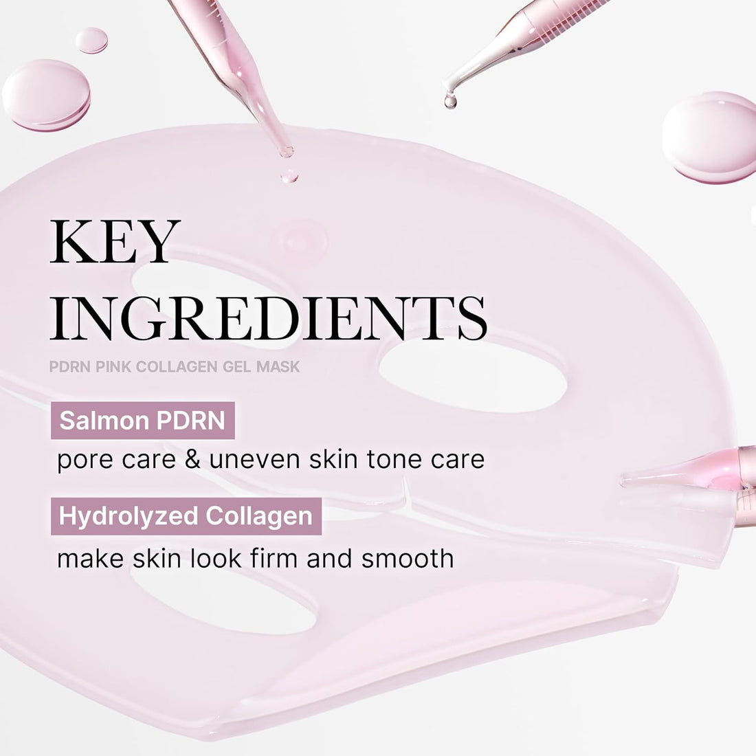 PDRN Pink Collagen Gel Mask_4EA