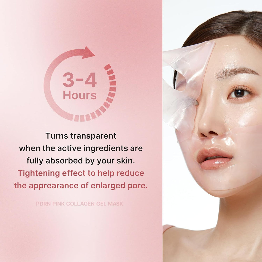 PDRN Pink Collagen Gel Mask_4EA