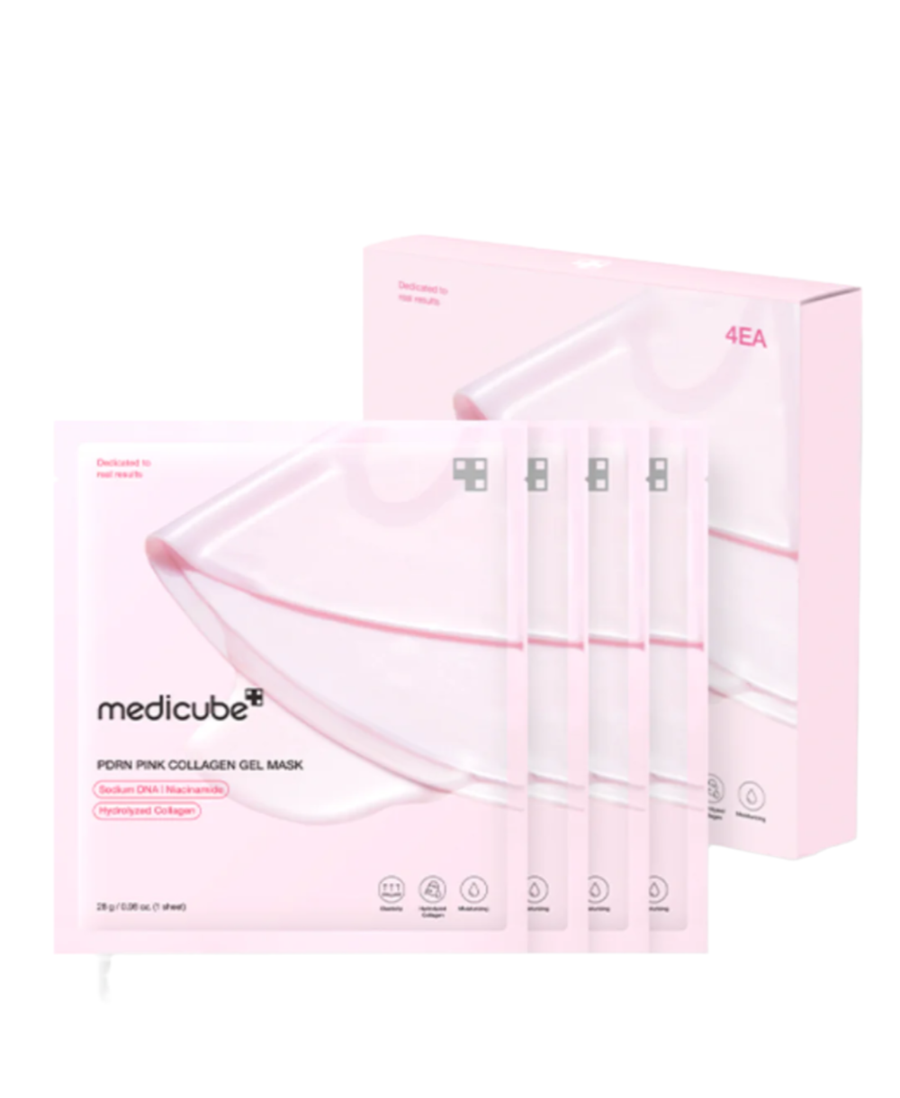 PDRN Pink Collagen Gel Mask_4EA
